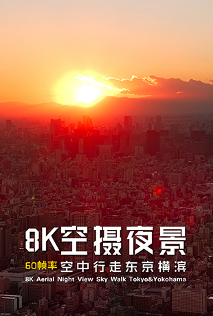 《8K空摄夜景：空中行走东京横滨》4K蓝光原盘下载